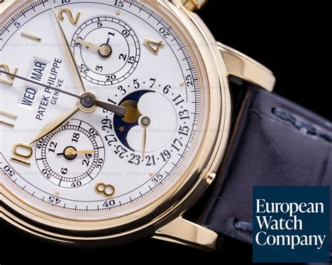 patek philippe 5004j|platinum calendar.